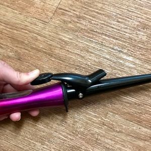 revlon curling wand with clamp